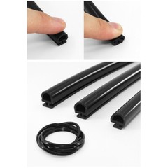 1M/2M/5M Bubble Gasket Seal for UPVC Doors Windows Rubber Strip Draught Repair