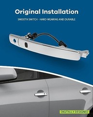 Exterior Front Driver Left Door Handle Replacement for 2010-2013 for Nissan