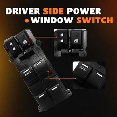35750TR0A11 Master Power Window Switch for Honda Civic 2012 2013, Sedan 4dr,