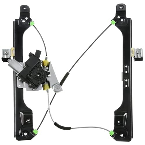 Electric Power Window Regulator with Motor Compatible with Front Driver