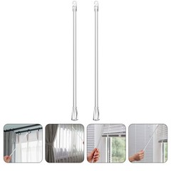 2 Pcs Drapery Pull Wand Stick Curtain Hardware Blind Blinds Replacement
