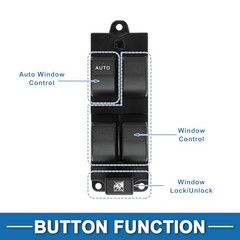 Power Window Switch No.SA1066350M1 Front Left Driver Side Window Control