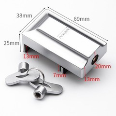Sash Security Key Lock Sliding Doors Restrictor High Quality Anti-Theft Stopper