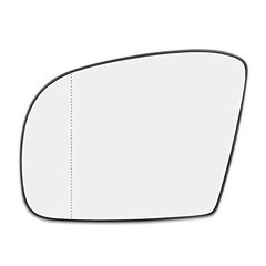 Mirror Glass Heated with Backing Plate Driver Side Left Side Rear View Mirror