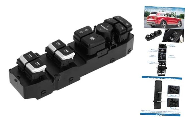 Power Window Switch No.93571C5310 4AUTO Window Control Switch for Kia Sorento