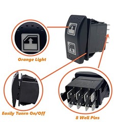 Left Hand Driver Side Power Window Switch for Can-Am Defender Max 2016-2019