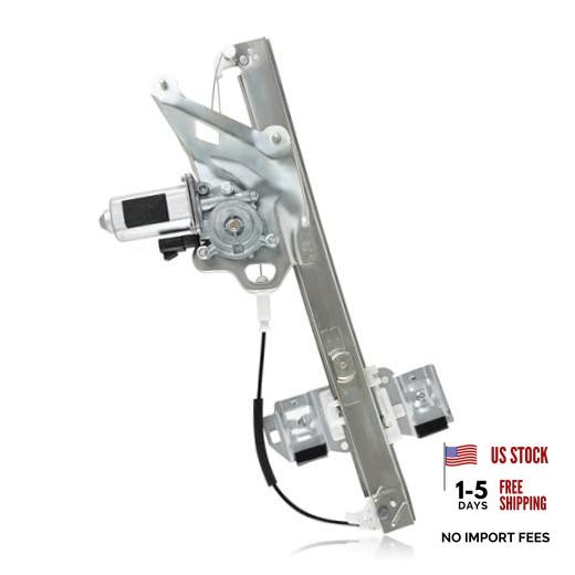 Front Left Power Window Regulator with Motor Assembly Compatible with Bu-ick