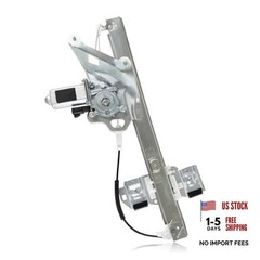 Front Left Power Window Regulator with Motor Assembly Compatible with Bu-ick