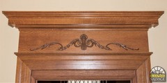 Header for Window or Door, 74″ x 20″, Quarter Sawn Oak, Estate Salvage