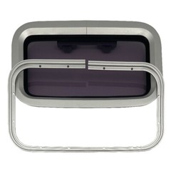 ISURE MARINE Rectangular Portholes Aluminum Alloy Yachts Ships RV Accessories