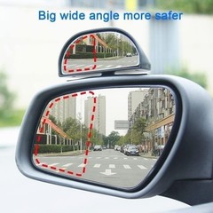 Car Rearview Stick on Mirror, Convex Side Eye Mirrors for Trucks, Concave Mirror