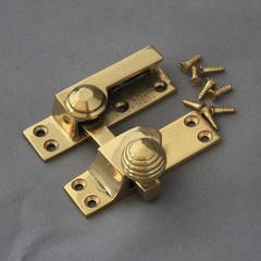 Brass Beehive Sash Window Fastener