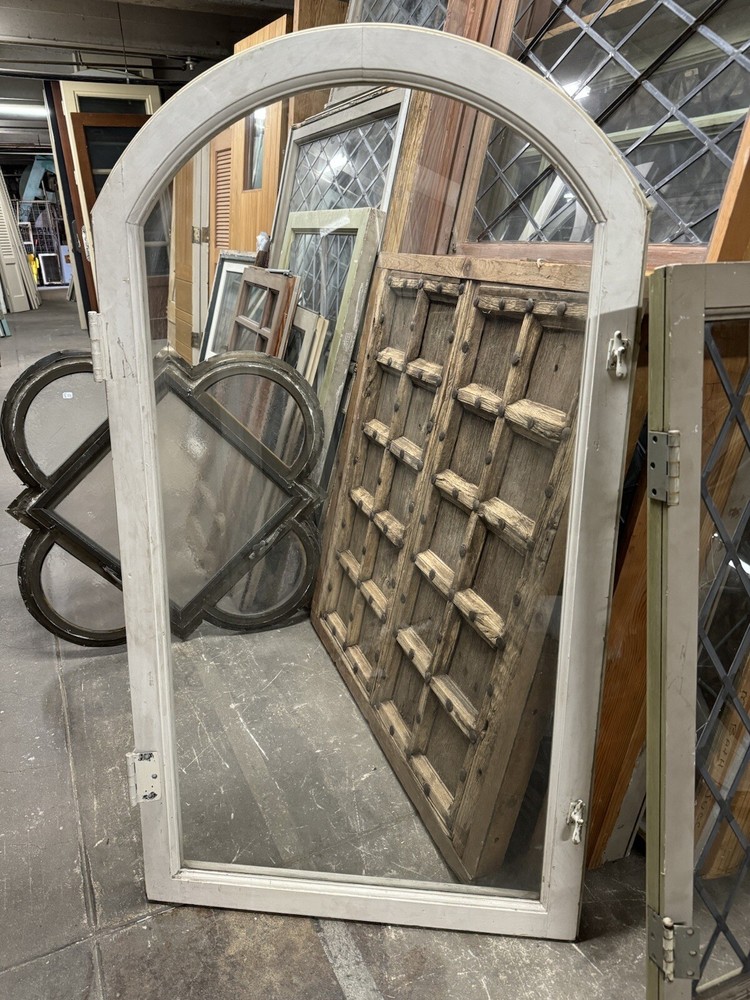 Spanish style arched window single pane 51.5 X 28.5