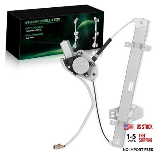 Power Window Regulator with Motor for:-Honda Accord Front Right Passenger Side