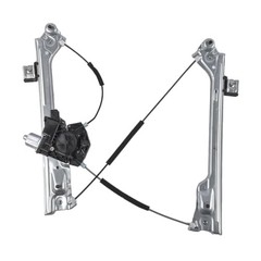 Front Left Power Window Regulator with 7-Pin Motor Replacement for Cadillac