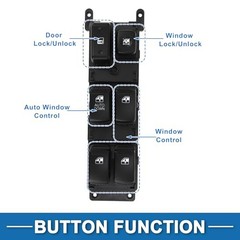 Power Window Switch No.935701G110 Front Left Driver Side Window Control Switch