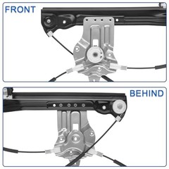 Window Regulator w/o Motor Front Left Driver Side, Replace 749-974 |