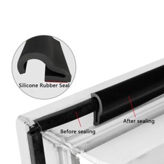 Self Adhesive Seal Strip Window Door Gasket Weather Seal Silicone Rubber/PU