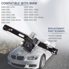 Rear Right Passenger Side Power Window BMW 3 Series Rear Right Passenger Side
