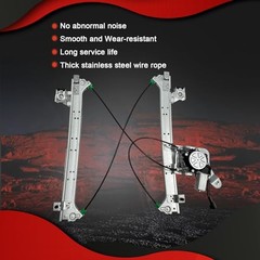 Rear Driver Left Side Power Window Regulator Assembly with Motor 741-578