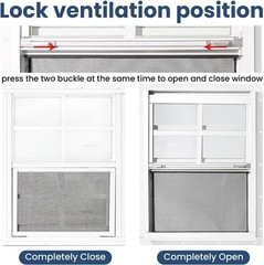 Durable 2 Pack Shed Windows 14″ x 21″ White