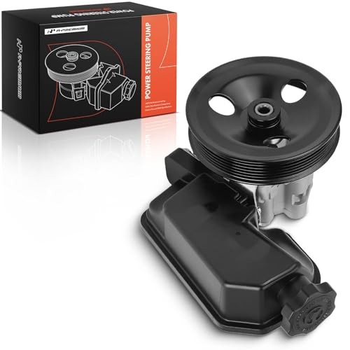 Power Steering Pump, with Reservoir & Pulley, Compatible with Dodge Dakota