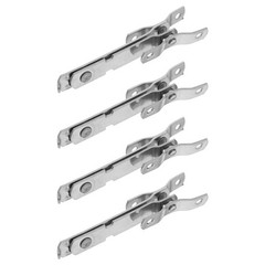 4 Pcs Bay Window Limiter Catch Fittings Locks Open Casement Stay