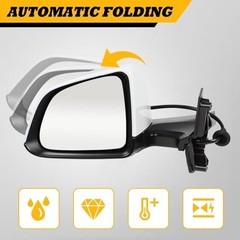 Driver Side Mirror Assembly Compatible with Model Y 2020-2023 Side Door Left