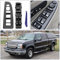 Master Power Window Switch & Bezel Front Driver Window Switch Panel 15883323