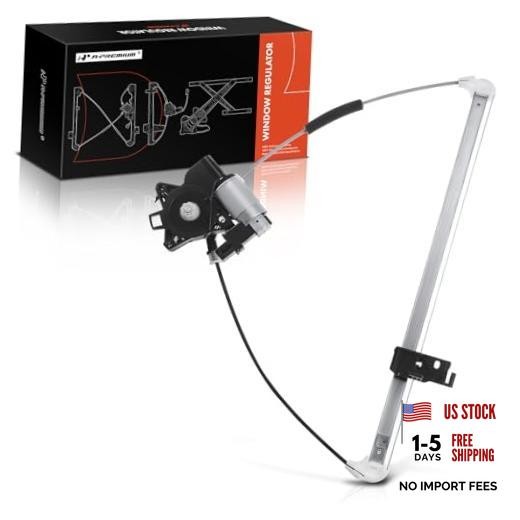 Electric Power Window Regulator with Motor Compatible with Rear Driver Side