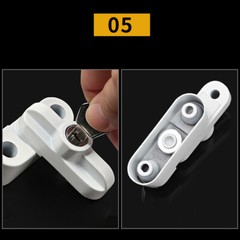 New T-Lock Window Safety Locks Door Sash Jammer Security Restrictor Lock Latch
