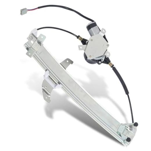Power Window Regulator With Motor For Lincoln For Town Front Right Black/White