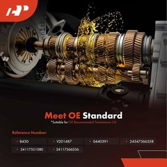 Automatic Transmission Fluid Filter with Pan Gasket, Compatible with Mini