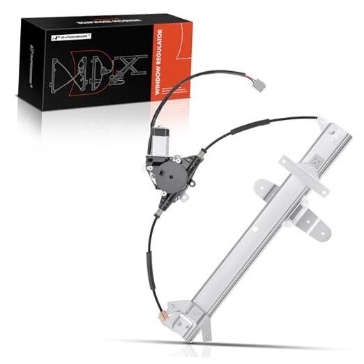 Rear Driver Side Power Window Regulator with Motor Assembly Rear Driver (LH)