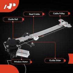 Power Window Regulator with Motor Compatible with Honda CR-V Rear Driver Side