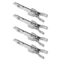 4 Pcs Bay Window Limiter Catch Fittings Locks Open Casement Stay