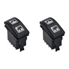 2 X Power Window Switch Left Driver Side 710004979 705800048 for Can-Am