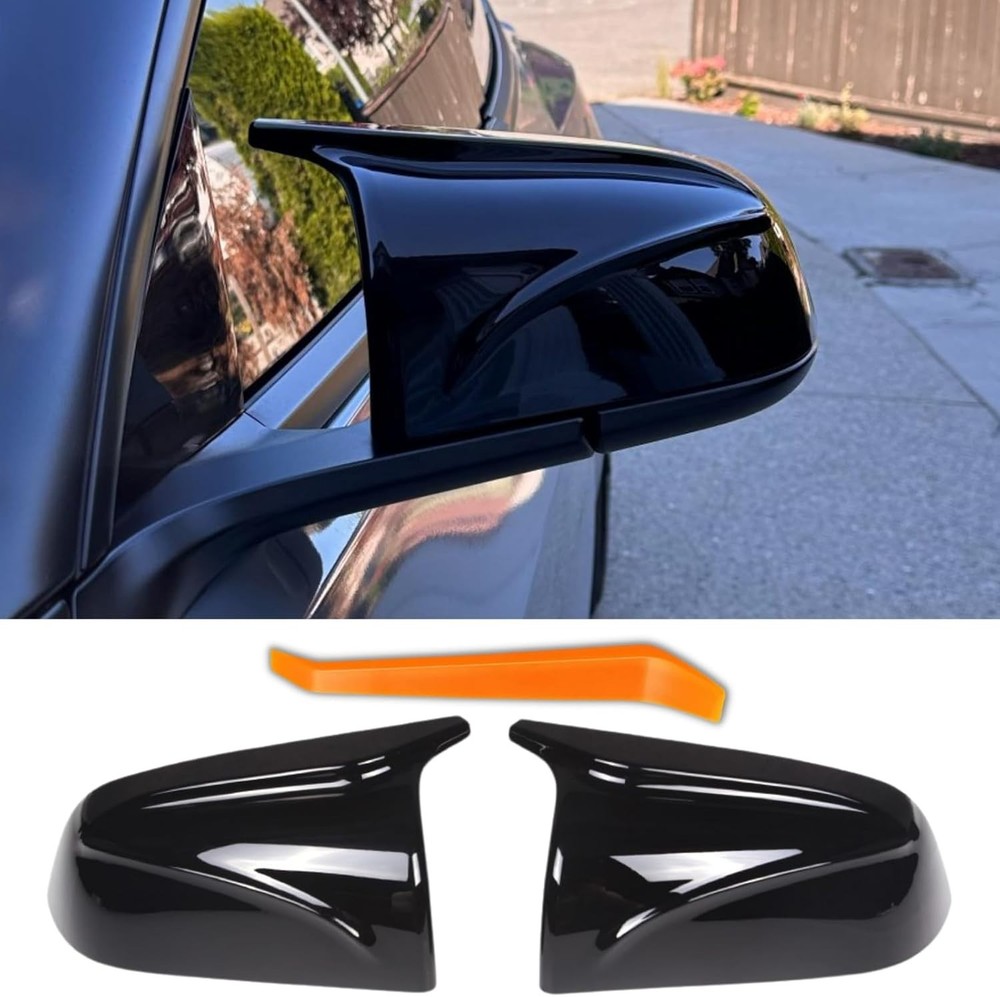 Side Mirror Caps for 20182024 Model 3 Accessories Passenger Driver Side View E