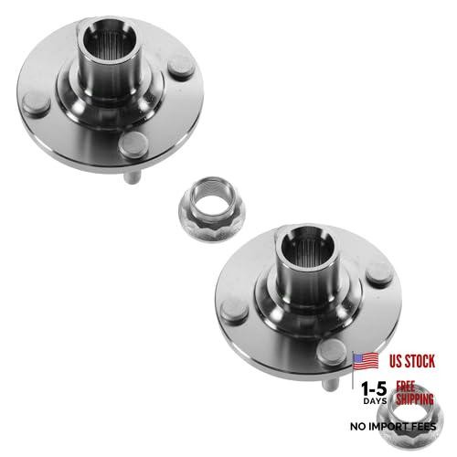 Wheel Hubs Front Driver Left Side & Passenger Right Side 2 Piece Set for 2007