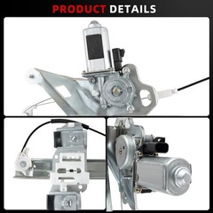 Front Left Power Window Regulator with Motor Assembly Compatible with Bu-ick
