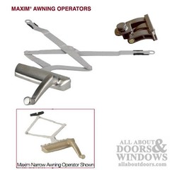 Awning window pivot slide assembly, Plastic – Black