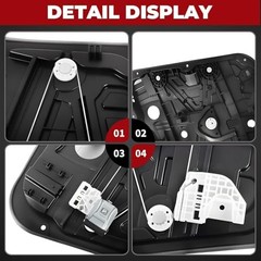 Power Window Regulator with Panel Without Motor Front Left Driver Side