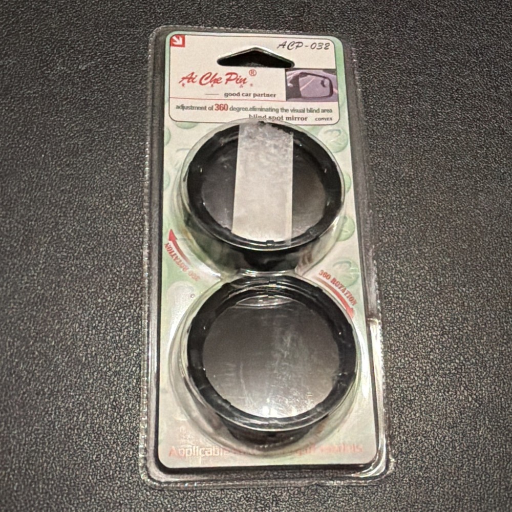 2Pcs Side Blindspot Mirror – 2.2″ Round