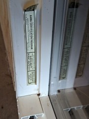 White Vinyl, per hung, Windows For a House with sceens 36in X 36 in
