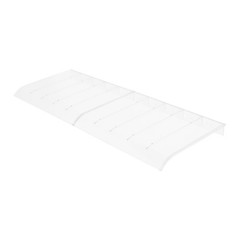 Window&Door Awnings Clear Canopy Rain/Snow Protection Awnings for Outside Patio