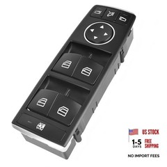 2049055402 Master Power Window Switch Button Front Driver Side Compatible with