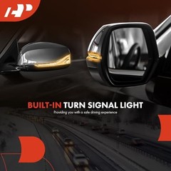 Pair (2) Power Door Mirror – Compatible with Dodge Driver and Passenger Side