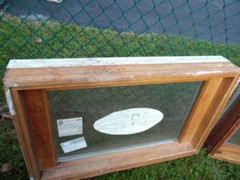 3 Stationary Fixed Picture Window Insulated Double Pane Glass Andersen Caradco