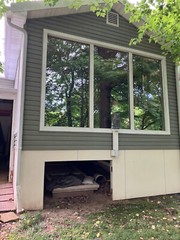 Double Pane Windows, Mirrored, Tint, 3 -42-3/4 X 82-3/4 NO Frame, 7’-6” X 11”-7’