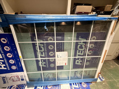 NEW Milgard Styleline Series picture window with grill–63.5″ x 55.5″